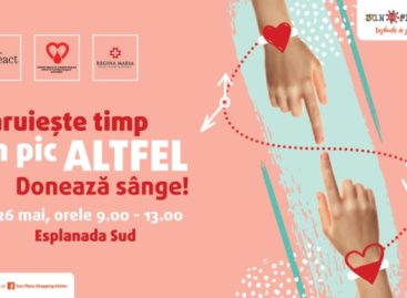 Vino și salvează o viață!  Donează sânge la Sun Plaza!