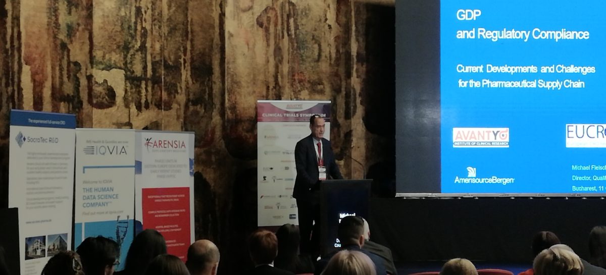 Michael Fleischer Simpozionul de Studii Clinice 2019 | Michael Fleischer (World Courier): Este nevoie de un control strict al lanțului logistic pentru a menține integritatea produselor farmaceutice și probelor prelevate