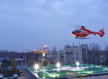 Noul heliport al Spitalului Universitar, situat pe Blocul Operator Central, a devenit operațional