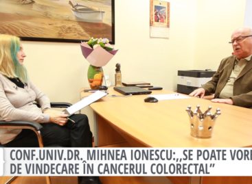 Conf. univ. dr. Mihnea Ionescu: ,,Se poate vorbi de vindecare în cancerul colorectal”
