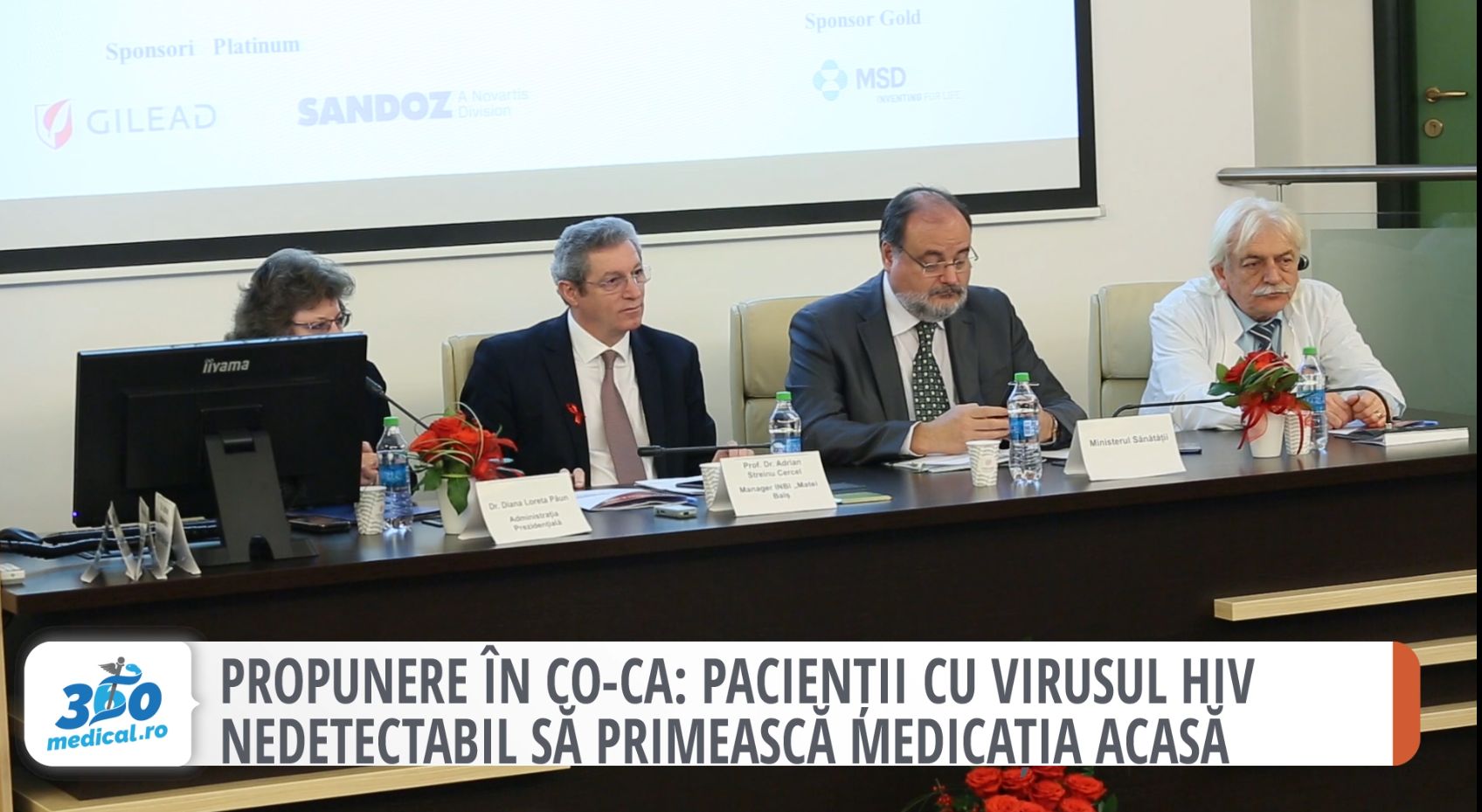 [VIDEO] Propunere în contractul-cadru: Pacienţii cu virusul HIV nedetectabil să primească medicaţia acasă