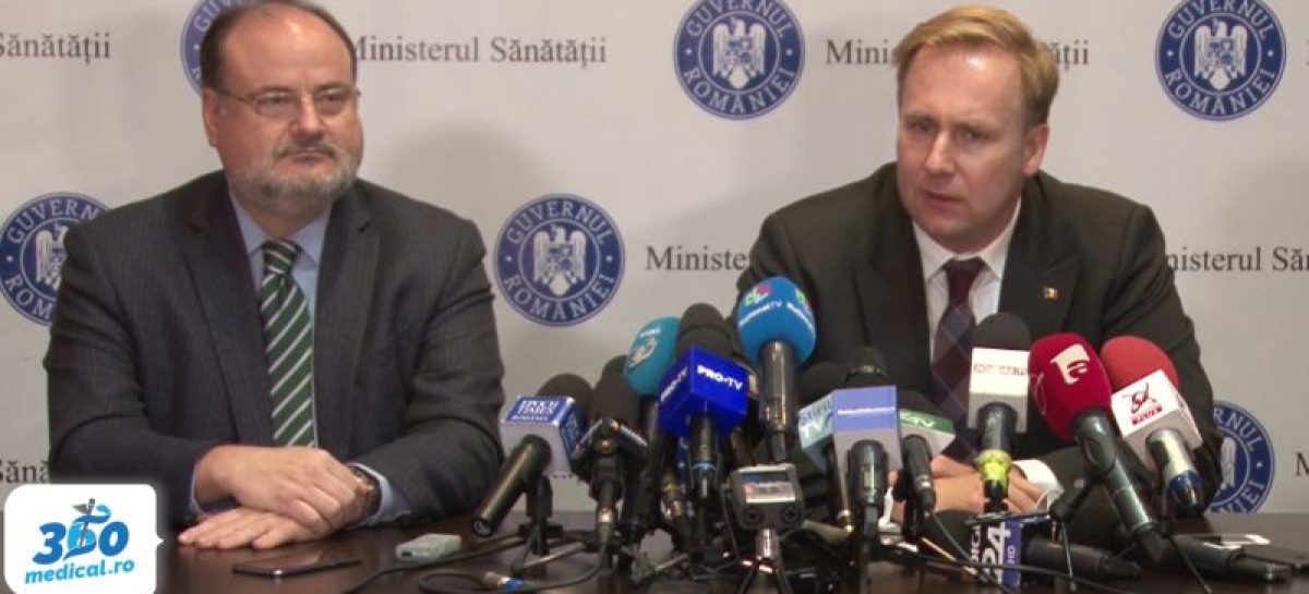 ministrul Sanatatii Victor Costache la conferinta de presa29 ian 2020 Ministrul Sănătății despre medicul amendat că nu a anunțat suspiciunea de coronavirus: ,,Cazul se analizează în comisia de medicină de urgență”