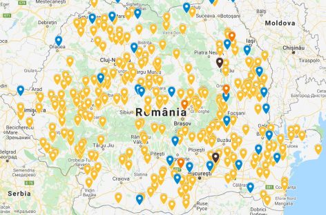 Harta actualizată a asistenţei primare: 328 de comune din România nu au niciun medic de familie, în timp ce 271 de localităţi au prea multe cabinete