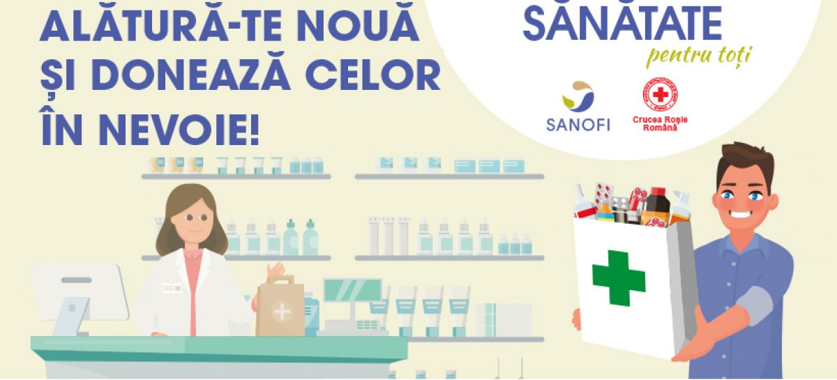 200123_SNF_vesta Sanofi Romania și Crucea Roșie Română demarează la nivel național proiectul umanitar „Toți pentru Sănătate, Sănătate pentru Toți”