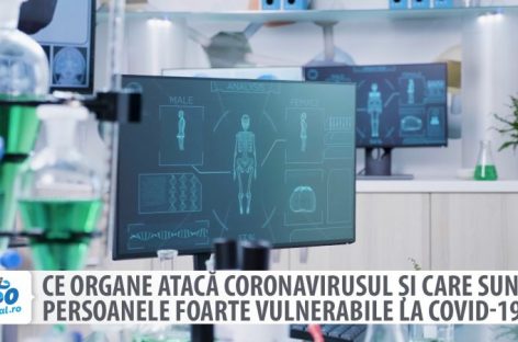 VIDEO EXCLUSIV: Ce organe atacă coronavirusul şi care sunt persoanele foarte vulnerabile la Covid-19