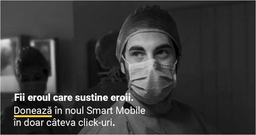 Donaţii prin Smart Mobil pentru Fundaţia pentru Smurd