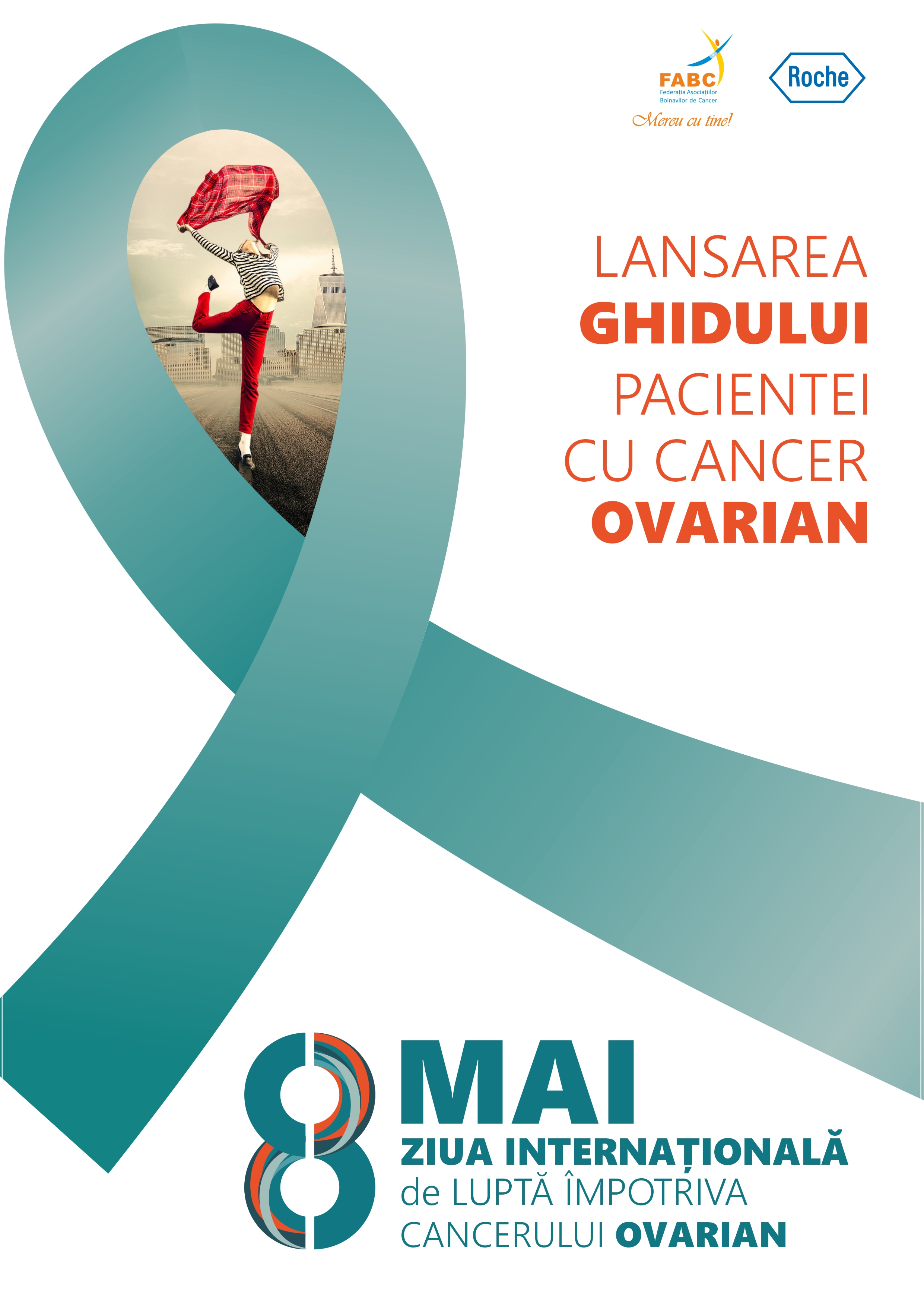 Ziua Mondială de Luptă împotriva Cancerului Ovarian: Federaţia Asociaţiilor Bolnavilor de Cancer, în parteneriat cu Roche România, lansează un ghid esenţial pentru pacientele cu cancer ovarian