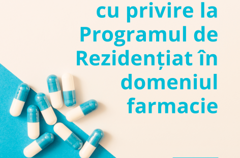 Solicitările FASFR cu privire la Programul de Rezidenţiat în domeniul farmacie