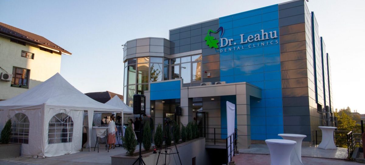 Clinica Dr.Leahu Iasi - exterior Cel mai mare centru de stomatologie din zona Moldovei se deschide astăzi