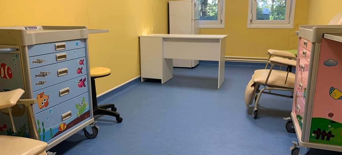 Spital modular Fundeni Stadiul primului centru modular pentru copii cu afecțiuni grave care va funcționa în cadrul Institutului Clinic Fundeni