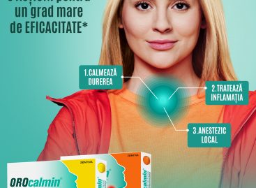 Zentiva România dă tonul cu OROcalmin, un produs pentru tratamentul durerii în gât