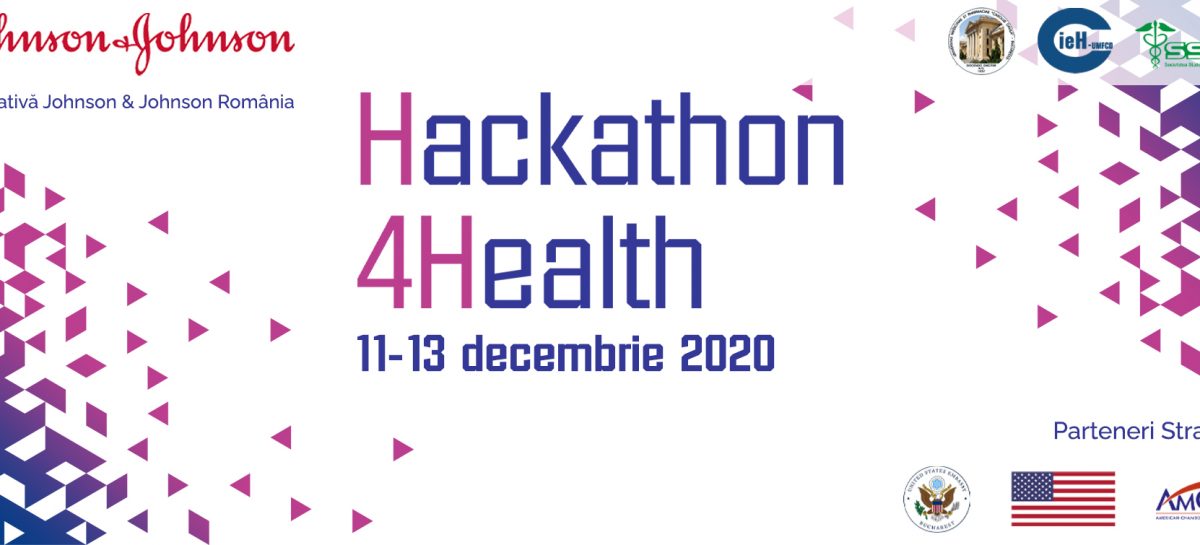 Hackathon4Health Hackathon4Health 2020, a patra ediție a hackathonului pe teme de sănătate va avea loc între 11 și 13 decembrie 2020