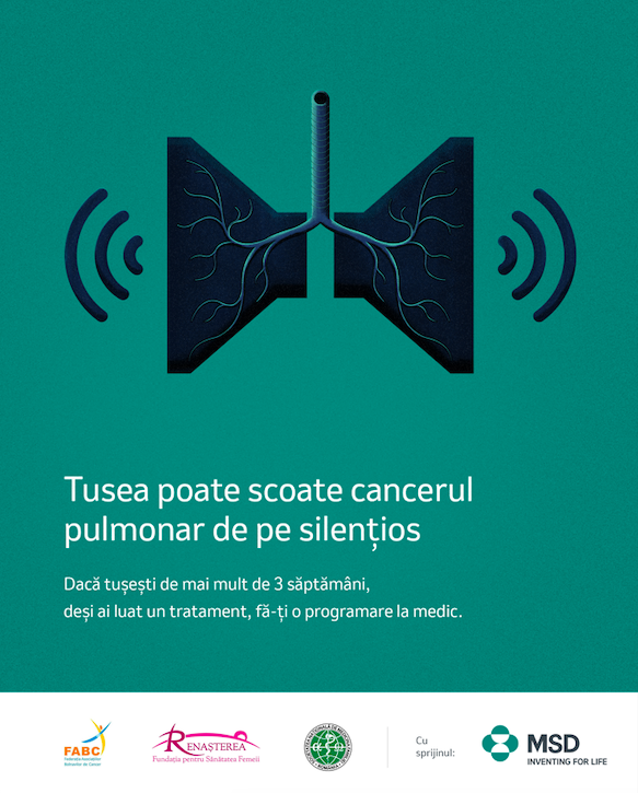 Cancerul pulmonar devine tot mai invizibil în contextul pandemiei de Covid-19 - un număr semnificativ de cazuri rămân nediagnosticate