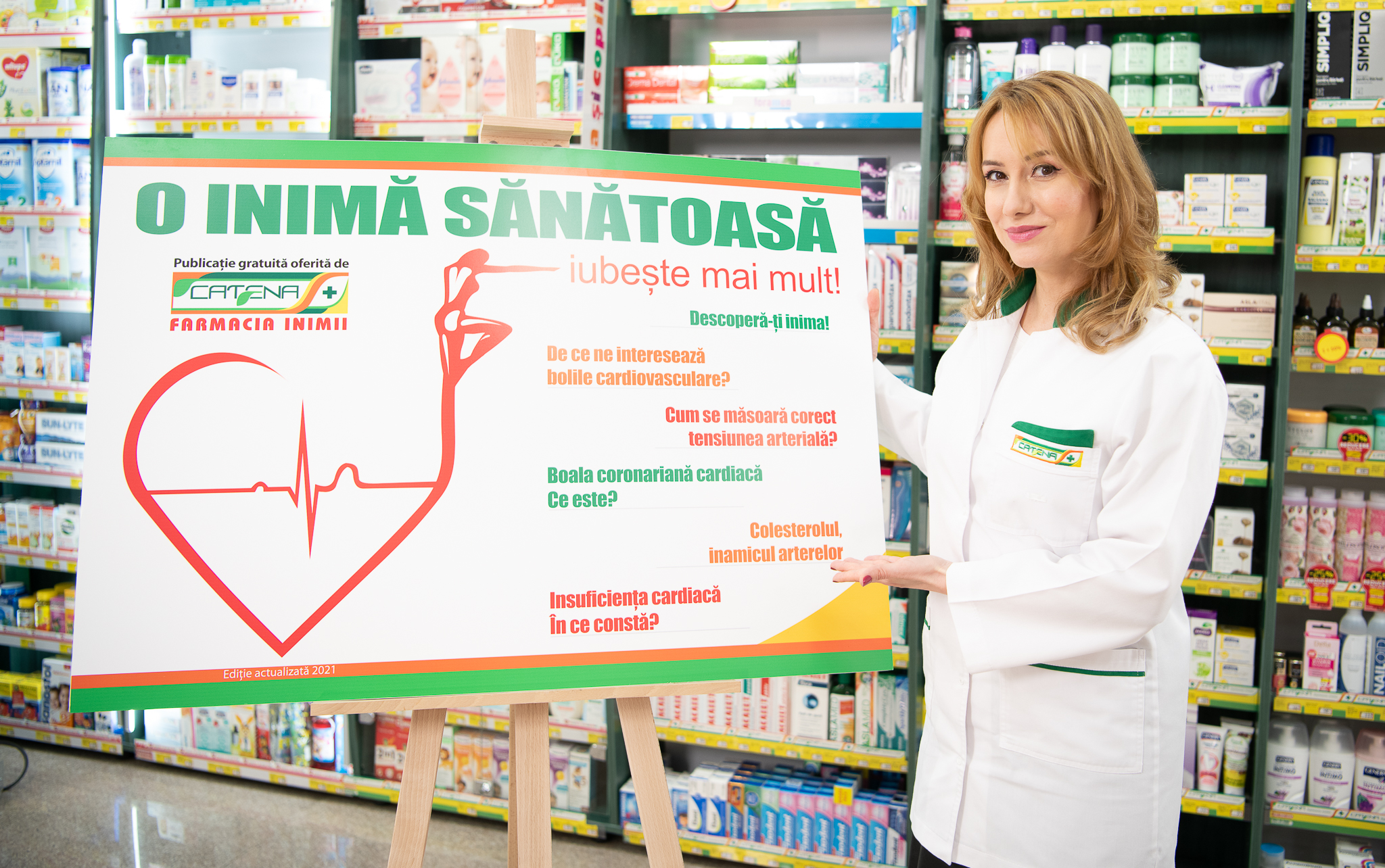 Program de informare şi de prevenire a afecţiunilor cardiovasculare, lansat de o reţea de farmacii din România