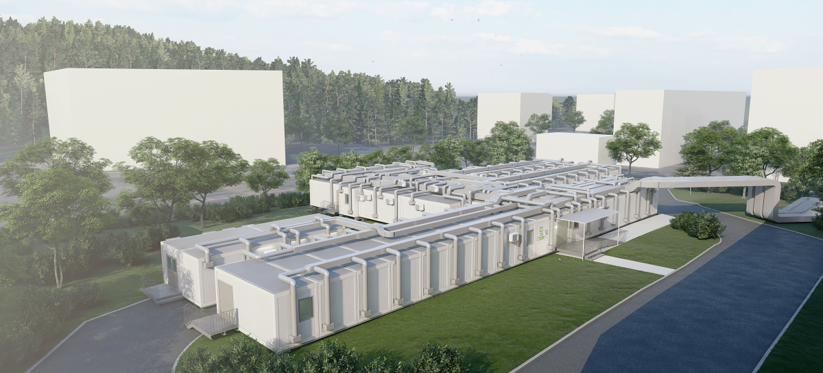 spital-modular-brasov-tesseract Peste 23.000 mp de spitale temporare – primele 7 spitale modulare din România – au fost realizate până în prezent de Tesseract Architecture