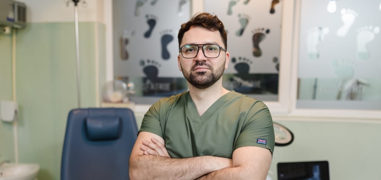 Dr. Cristian Paul Dan: "Podiatria, o barcă fără vâslaşi"