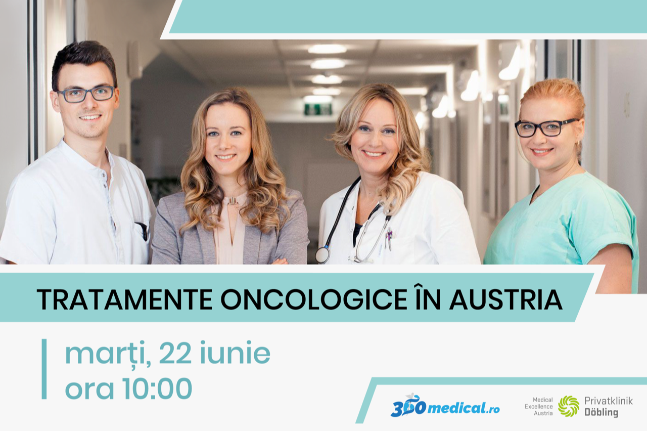 Webinar: Accesul la cele mai noi tratamente oncologice în spitale de top din Austria