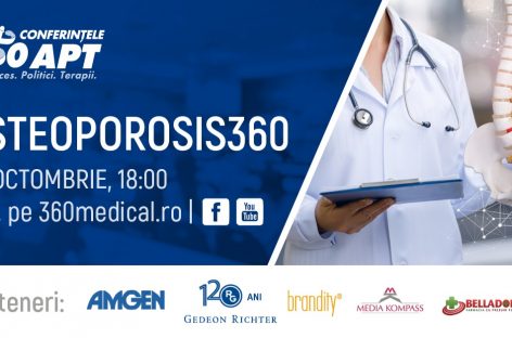 Mesaj special pentru români de la reprezentantul Federaţiei Internaţionale de Osteoporoză la dezbaterea ,,Osteoporosis 360”