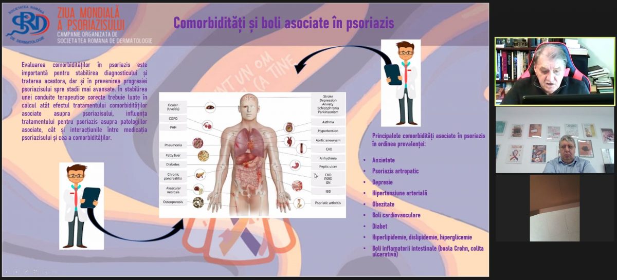comorbiditati psoriazis Persoanele cu psoriazis au durata de viață cu 6 ani mai scurtă