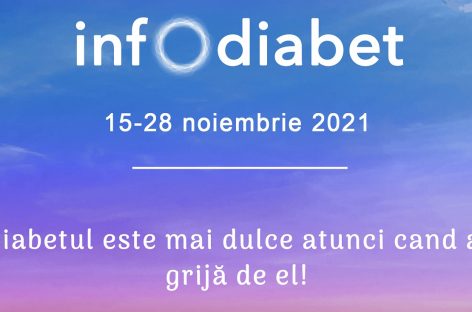 Campania Națională InfoDiabet, desfășurată în perioada 15-28 noiembrie 2021 în 8 orașe din țară