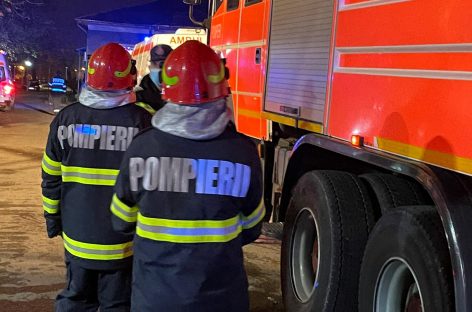 Explozie urmată de incendiu la Centrul de Recuperare Dr. Nicolae Robănescu