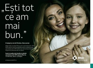 MSD România lansează o campanie de informare și conștientizare adresată părinților cu privire la afecțiunile provocate de infecția cu HPV și importanța vaccinării anti-HPV