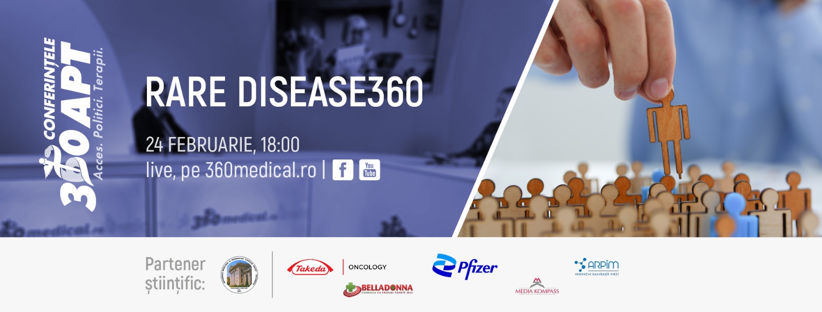 Dorica Dan, preşedintele ANBR, prezintă la Rare Diseases 360 situaţia pacienţilor cu boli rare din România