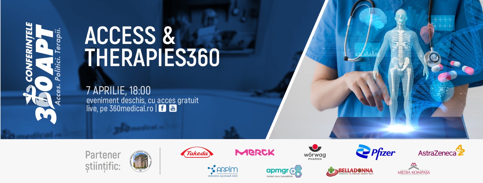 Prof. Dr. Farm. Robert Ancuceanu, la Access & Therapies 360