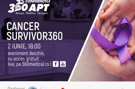 Adriana Covaciu, supravieţuitor de cancer, despre mentalitatea de învingător la dezbaterea Cancer Survivor360