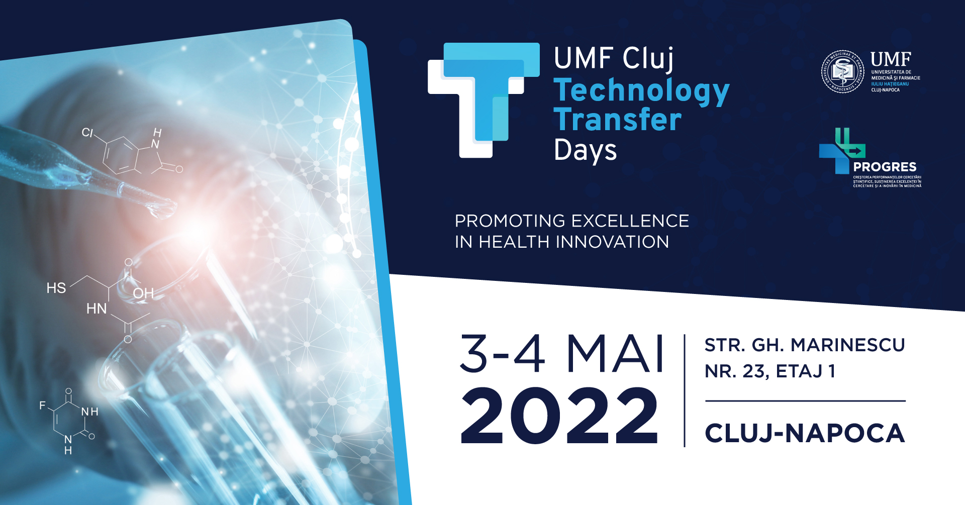 Brevete de invenţie în domeniul sănătăţii, prezentate în cadrul UMF Cluj Technology Transfer Days