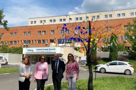 Copacul Luminii – Instalaţie urbană modernă la Institutul Oncologic Bucureşti inaugurată pentru a marca Ziua Naţională a Supravieţuitorilor de Cancer