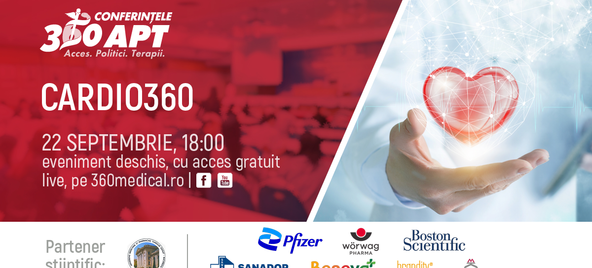 cardio360_2022 Președintele CNAS, conf. univ. dr. Adela Cojan, participă la dezbaterea Cardio360