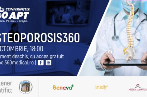 Prof. dr. Cătălin Codreanu, preşedintele Ligii Române contra Reumatismului, participă la Osteoporosis360