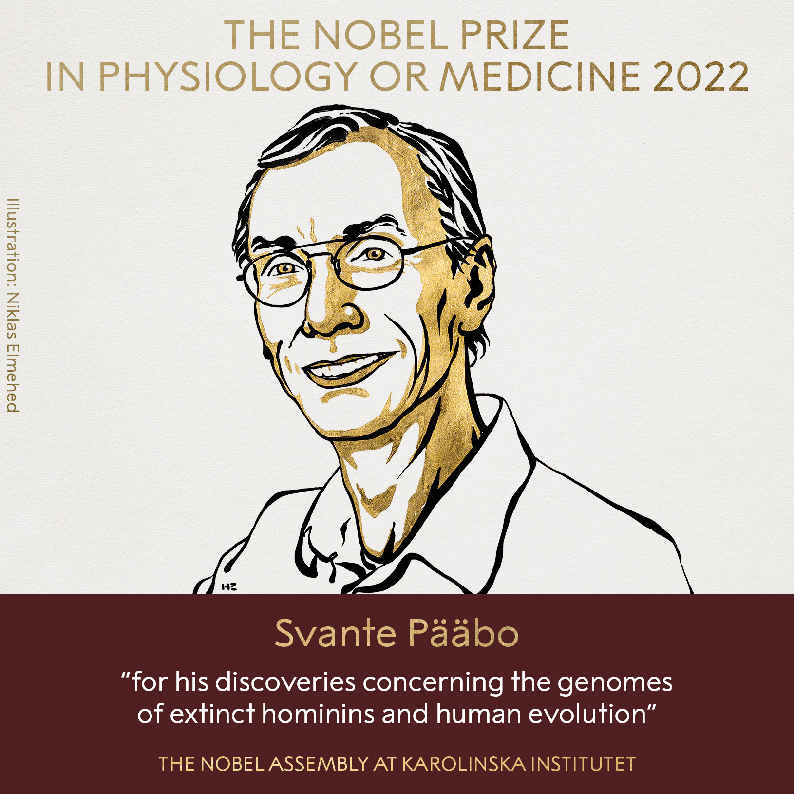 charity negative shit Premiul Nobel pentru medicină pe anul 2022 a fost acordat omului de știință  suedez Svante Pääbo - 360medical.ro