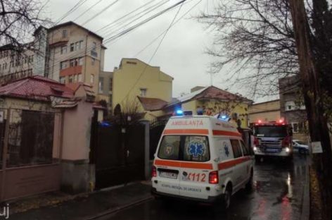 Incendiu la o secţie a Spitalului pentru Copii din Cluj. Pacienţii au fost evacuaţi în siguranţă