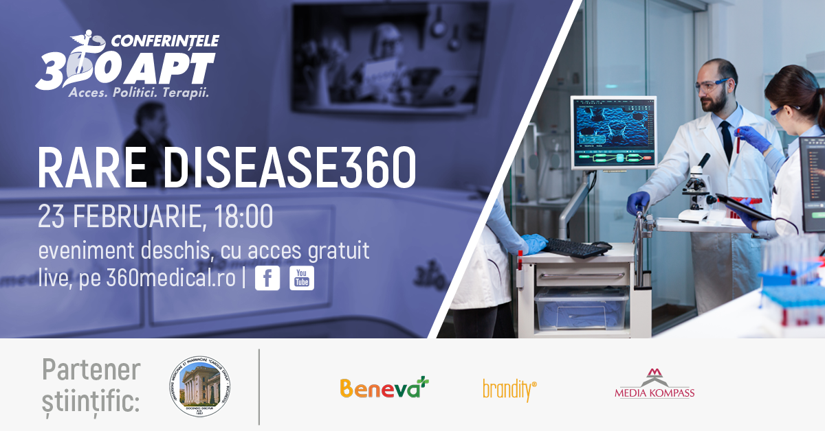 Dorica Dan, preşedintele ANBRaRo, despre dificultăţile pacienţilor cu boli rare la dezbaterea Rare Disease360