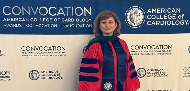 Şefa Clinicii de Cardiologie din Târgu Mureş devine membru al Colegiului American de Cardiologie