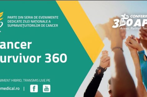 A treia ediție a dezbaterii CANCER SURVIVOR360, organizată în 6 iunie la Palatul Parlamentului