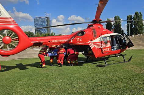 Șase copii preluați de elicoptere Smurd după ce s-au intoxicat cu medicamente