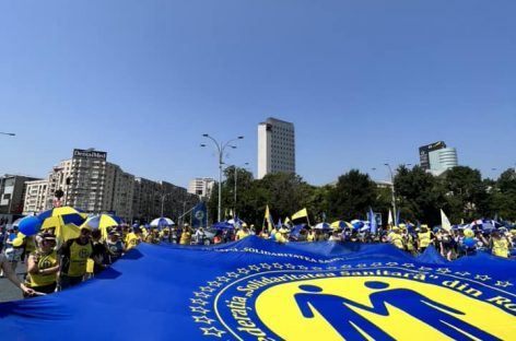 Miting al angajaţilor din Sănătate în Capitală. Principalele revendicări