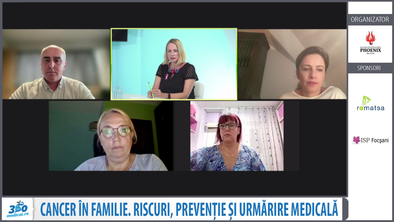 VIDEO: Cancer în familie. Riscuri, prevenţie şi urmărire medicală