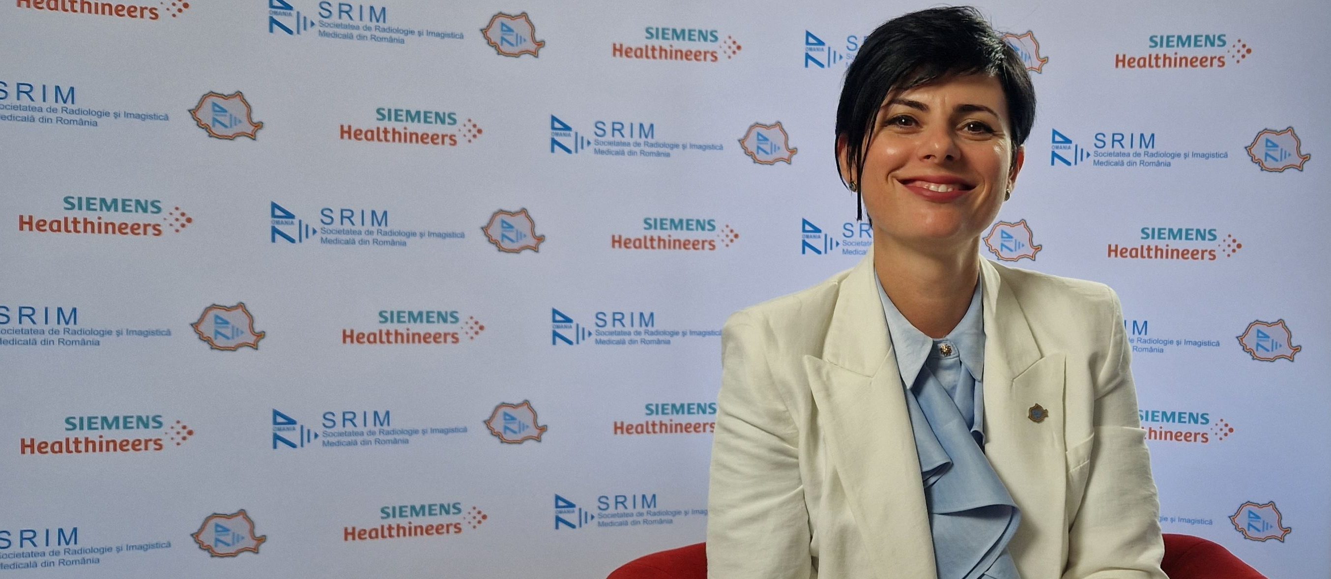 VIDEO: Prof. dr. Ioana-Andreea Gheonea, preşedinte SRIM: Imagiştii au nevoie de echipă completă. Suntem subnormaţi la volumul existent