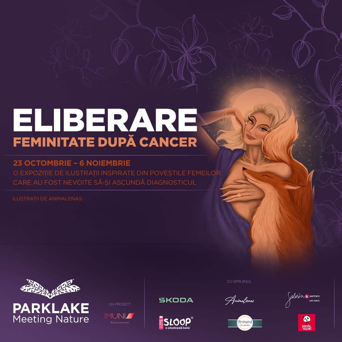 „ELIBERARE” - prima expoziţie de ilustraţii realizate după poveştile a 15 femei diagnosticate cu cancer, nevoite să îşi ascundă diagnosticul