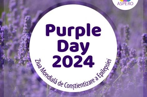 Ziua Mondială de Conştientizare a Epilepsiei (Purple Day), celebrată în fiecare an pe data de 26 martie